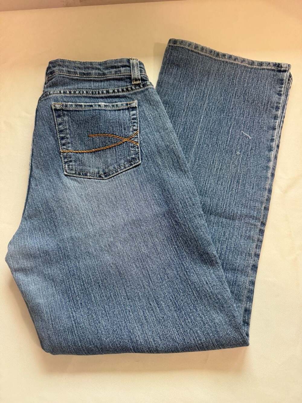 Y2K Low Rise Flare Jeans Medium Wash Canyon River Blues Women’s Size 10P